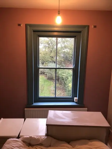 Wallpaper striping/Skimming/Bedroom Redecoration Cambridge