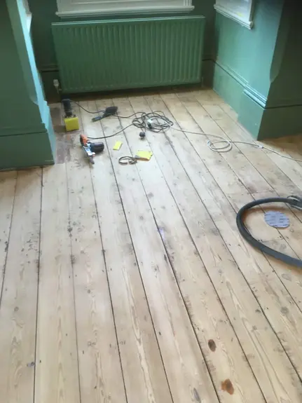 Floor Restoration Haddenham, Ely Floor Restoration Haddenham, Ely
